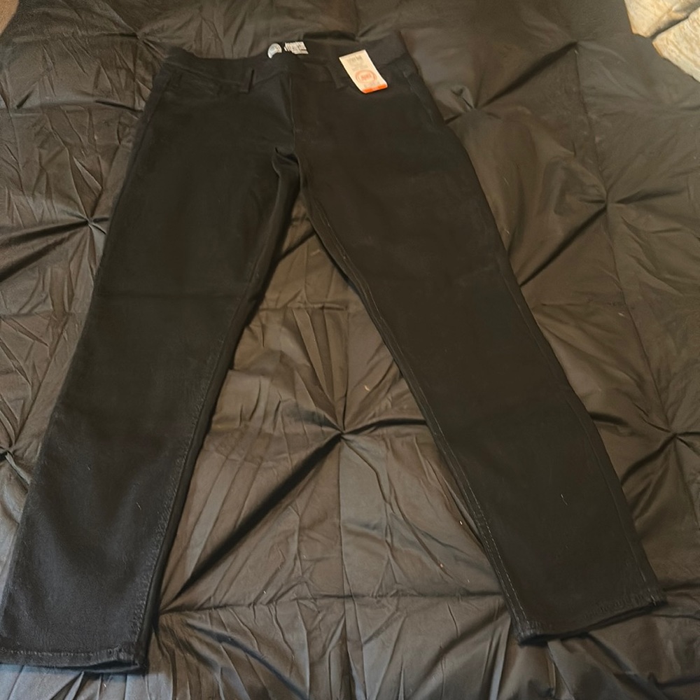 Black Jeggings size L (10-12) Plus